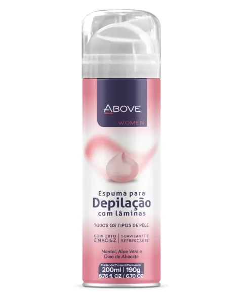 ABOVE \"ESPUMA DEPILACAO COM LAMINA 200ML