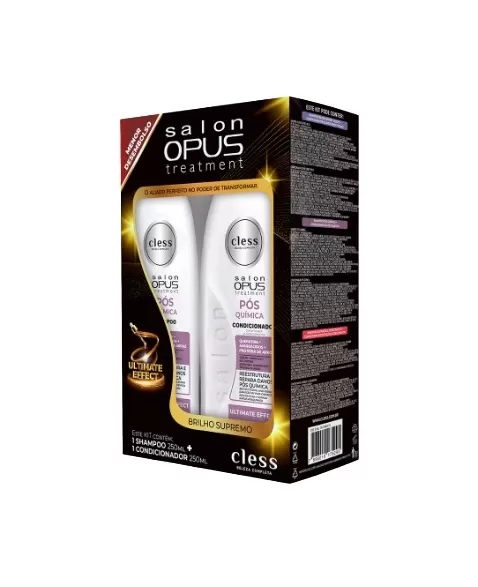 CLESS SALON OPUS POS QUIMICA KIT (SH+COND 250ML)