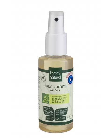 CLASSY BONI - MELALEUCA E TORANJA DES. SPRAY NATURAL 120ML