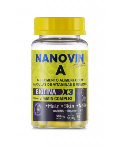 NANOVIN A SUPLEMENTO ALIMENTAR C/60 CAPSULAS