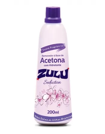 ZULU SEDUCTION REMOVEDOR DE ESMALTE A BASE DE ACETONA 200ML