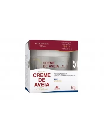 DAVENE AVEIA HIDRATANTE FACIAL 50G SUAVE