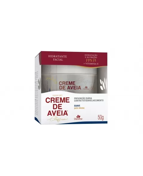 DAVENE AVEIA HIDRATANTE FACIAL 50G SUAVE