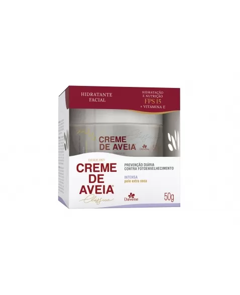 DAVENE AVEIA HIDRATANTE FACIAL 50G INTENSA