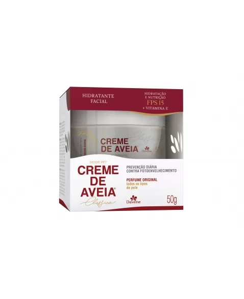 DAVENE AVEIA HIDRATANTE FACIAL 50G CLASSICO