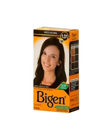 CLESS COLOR BIGEN 58 PRETO NATURAL 6G (G)