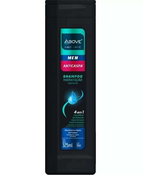 ABOVE SHAMPOO MASCULINO ANTICASPA 325ML