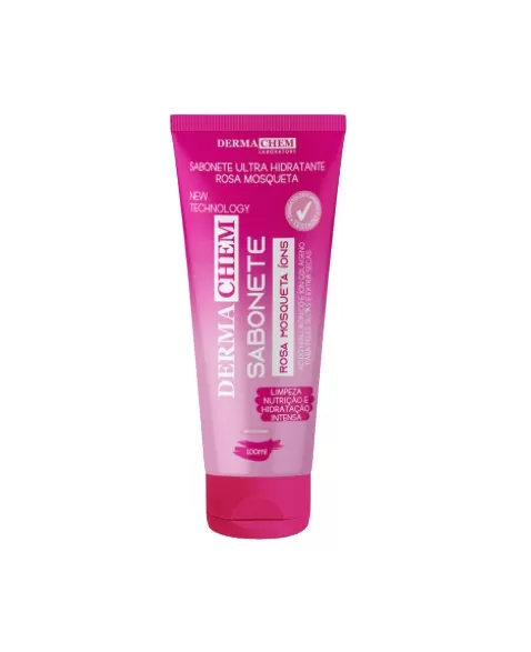 DERMACHEM SABONETE LIQUIDO ROSA MOSQUETA IONS 100ML