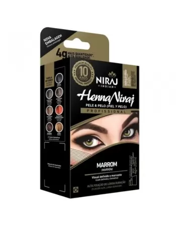 NIRAJ HENNA NIRAJ 3,5G MARROM