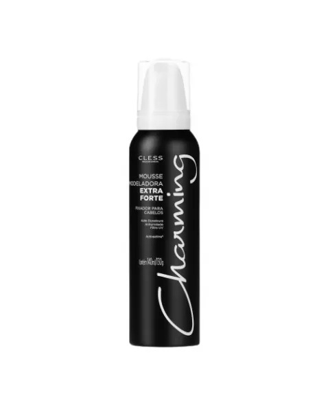 CLESS CHARMING MOUSSE 140ML FIX EXT FORTE BLACK (G)