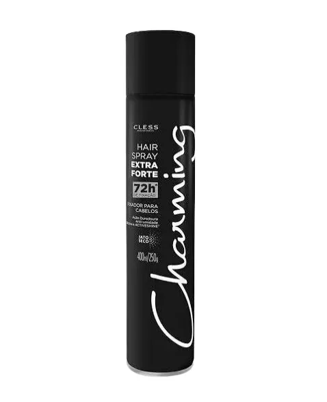 CLESS CHARMING HAIR SPRAY 400ML EXT FORTE BLACK (G)