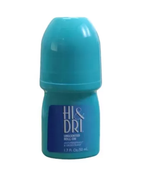 HI & DRI ROLL-ON UNISSEX UNSCENTED 50ML