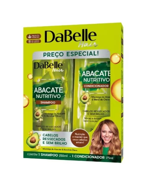 DABELLE ABACATE NUTRITIVO KIT (SH+COND) 425ML