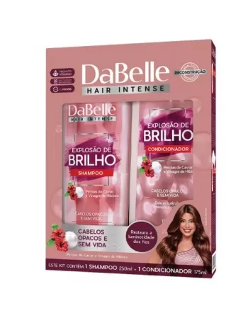 DABELLE EXPLOSÃO DE BRILHO KIT (SH 250ML + COND 175ML)