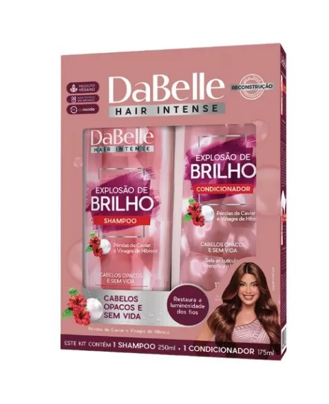 DABELLE EXPLOSÃO DE BRILHO KIT (SH 250ML + COND 175ML)