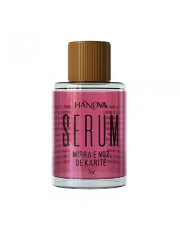 HANOVA SERUM DE MIRRA E NOZ DE KARITE (ROSA) 7ML