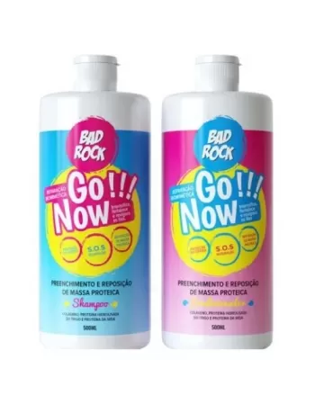 BAD ROCK GO NOW KIT (SHAMPOO+CONDICIONADOR 100ML)