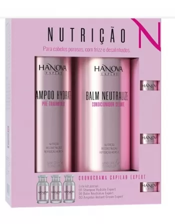 HANOVA EXPERT CRONOGRAMA CAPILAR BOX NUTRIÇÃO