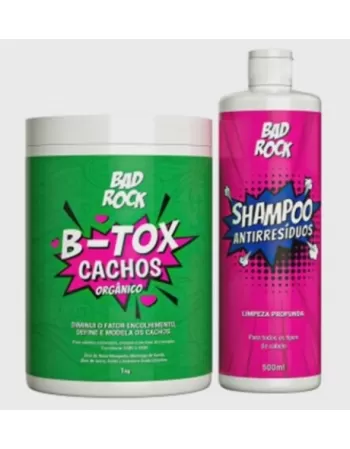 BAD ROCK B-TOX KIT (MASCARA 1KG+SH ANTIRRESIDUOS 300ML)