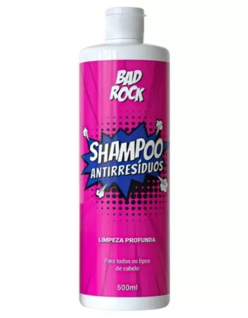 BAD ROCK SHAMPOO ANTIRRESIDUOS 500ML