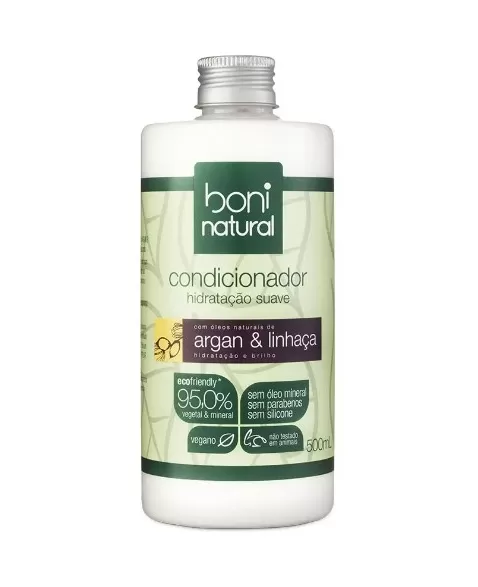 CLASSY BONI - ARGAN E LINHAÇA COND NATURAL 500ML