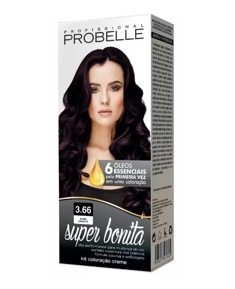 PROBELLE COLOR SUPER BONITA 3.66 ACAJU PURPURA