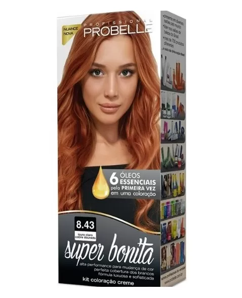 PROBELLE COLOR SUPER BONITA 8.43 LOURO CL COBRE DOUR