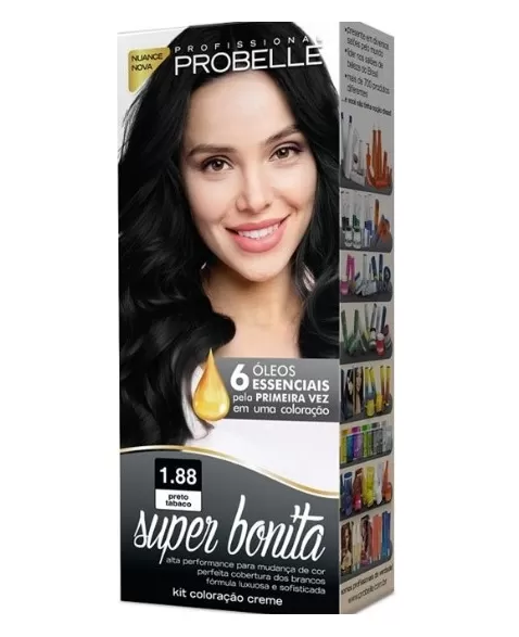 PROBELLE COLOR SUPER BONITA 1.88 PRETO TABACO