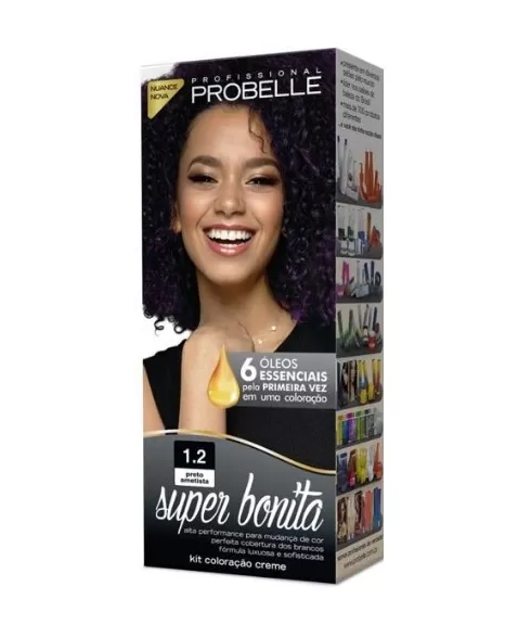 PROBELLE COLOR SUPER BONITA 1.2 PRETO AMETISTA