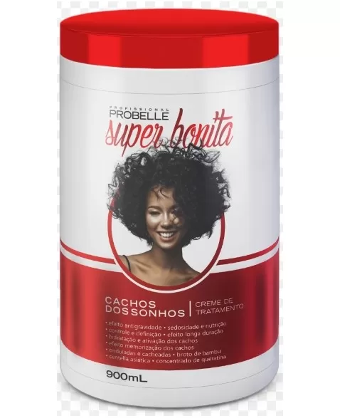 PROBELLE CREME DE TRATAMENTO 900ML CACHOS DOS SONHOS