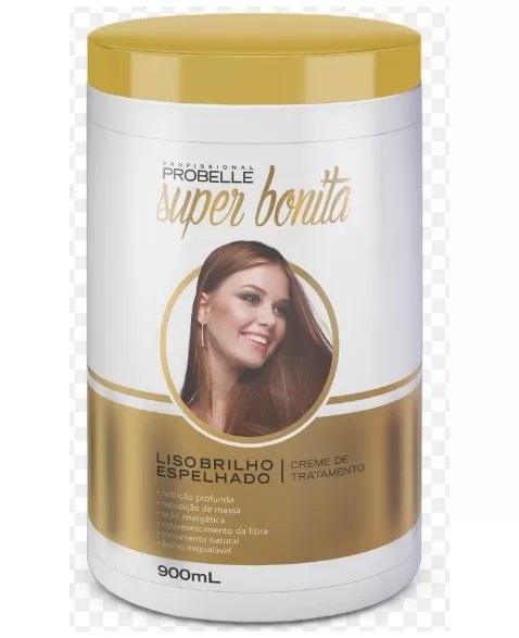 PROBELLE CREME DE TRATAMENTO 900ML LISO BRILHO ESPELHADO