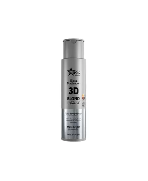 MAGIC COLOR MATIZADOR 500ML 3D GLOSS BLOND GRAFITE