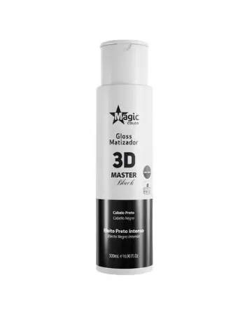 MAGIC COLOR MATIZADOR 500ML 3D GLOSS MASTER BLACK