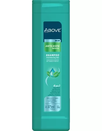 ABOVE HAIR SHAMPOO MASCULINO ANTICASPA MENTOL 325ML