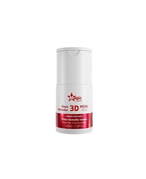 MAGIC COLOR MATIZADOR 100ML 3D GLOSS MEGA RED