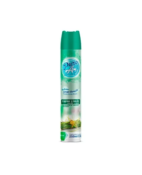 DOMLINE PURO AR ODO. AMB. CAPIM LIMÃO 250ML/130G