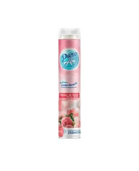 DOMLINE PURO AR ODO. AMB. PÉTALAS DE ROSAS 250ML/130G