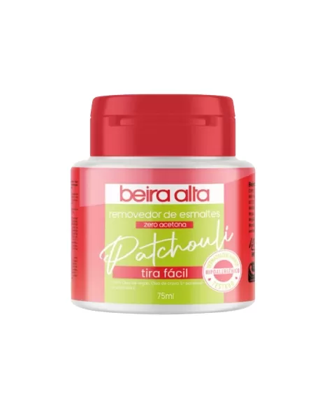 BEIRA ALTA REMOVEDOR ZERO ACETONA PATCHOULI TIRA FACIL 75ML