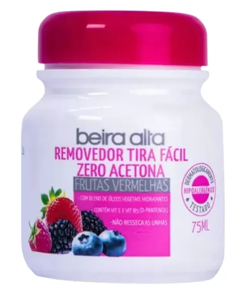 BEIRA ALTA REMOVEDOR ZERO ACETONA FRUTAS VERM TIRA FACIL 75ML