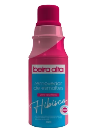 BEIRA ALTA REMOVEDOR ZERO ACETONA HIBISCO 90ML