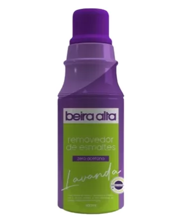 BEIRA ALTA REMOVEDOR ZERO ACETONA LAVANDA 450ML