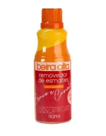 BEIRA ALTA REMOVEDOR ZERO ACETONA CRAVO E CANELA 90ML