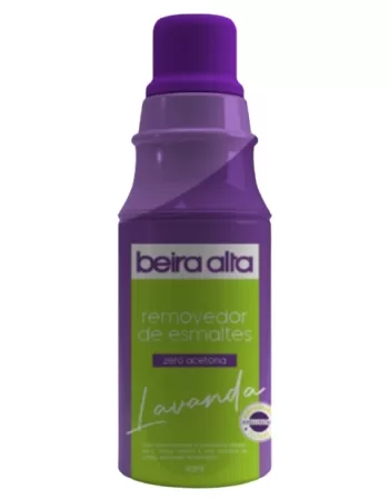 BEIRA ALTA REMOVEDOR ZERO ACETONA LAVANDA 90ML