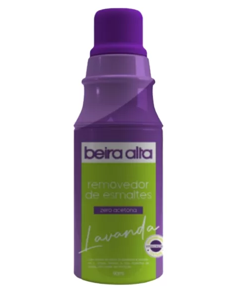 BEIRA ALTA REMOVEDOR ZERO ACETONA LAVANDA 90ML