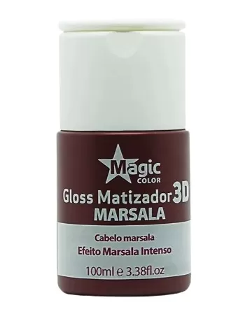 MAGIC COLOR MATIZADOR 100ML 3D GLOSS MARSALA