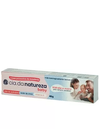 CIA DA NATUREZA BABY CREME PREVENTIVO DE ASSADURAS 45G