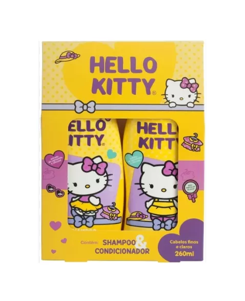 BETULLA H KITTY FINOS E CLAROS KIT (SH+COND) 260ML