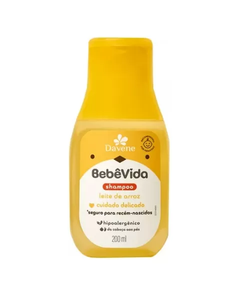 DAVENE BEBE VIDA LEITE DE ARROZ LOÇÃO HIDRATANTE 200ML