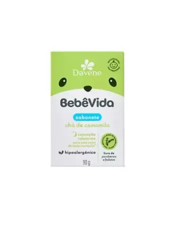 DAVENE BEBE VIDA CHA DE CAMOMILA SABONETE BARRA 90G