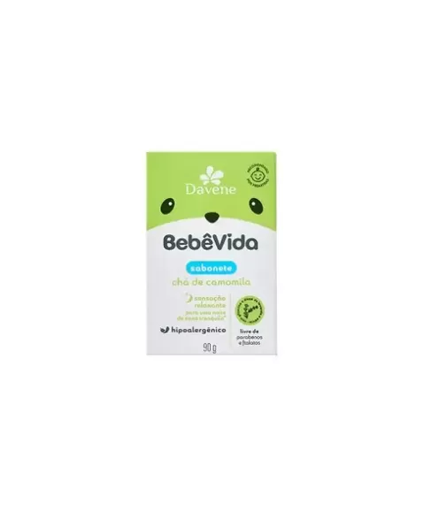 DAVENE BEBE VIDA CHA DE CAMOMILA SABONETE BARRA 90G